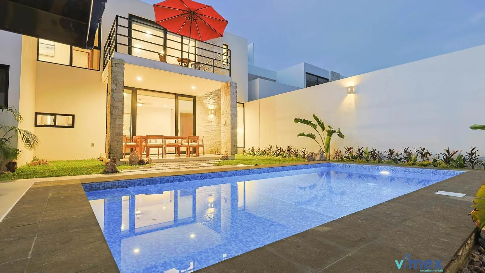 Willa Modern Townhouse With Private Pool And Bbq Area Playa del Carmen Meksyk