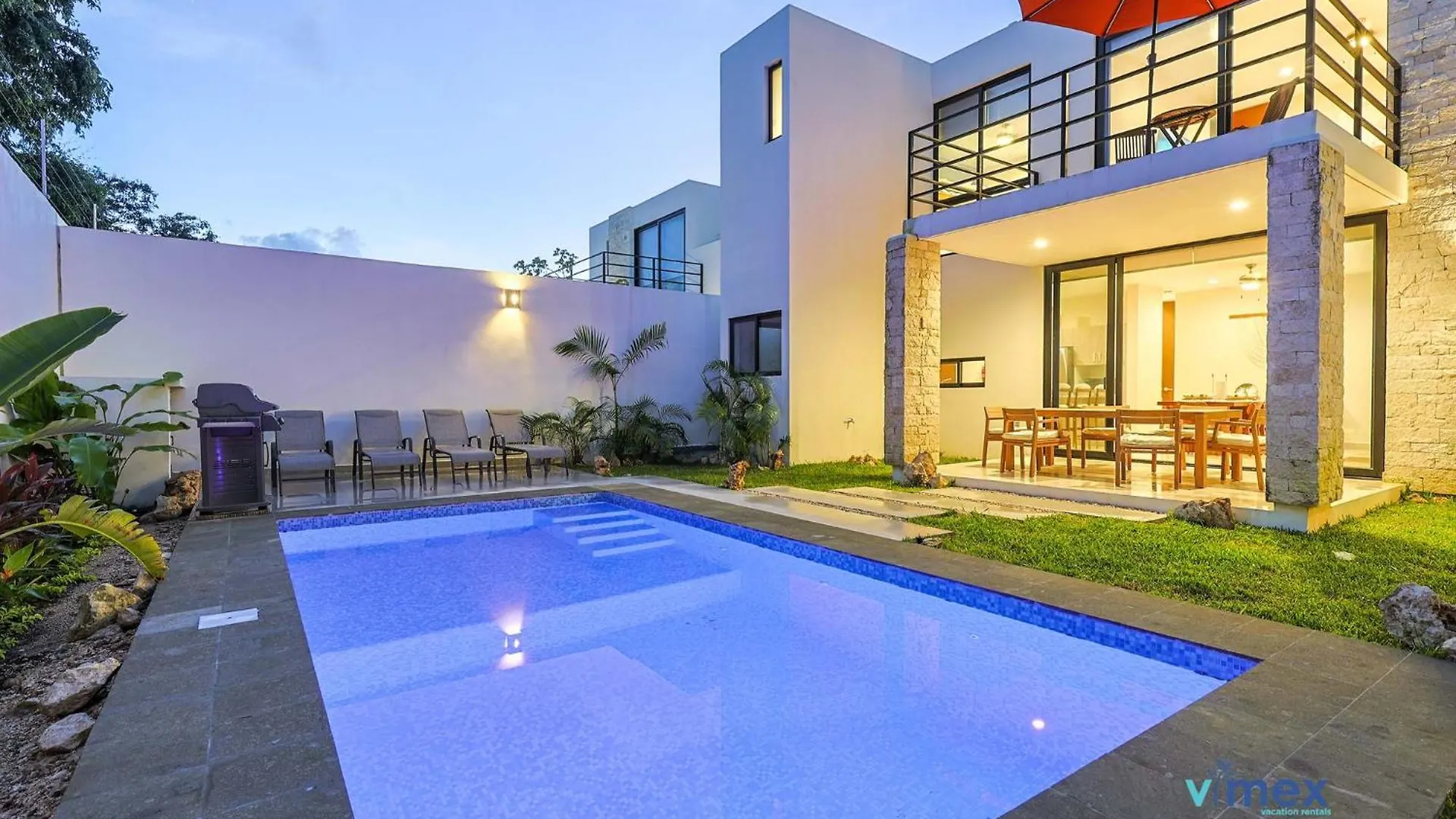 Willa Modern Townhouse With Private Pool And Bbq Area Playa del Carmen Dom wakacyjny
