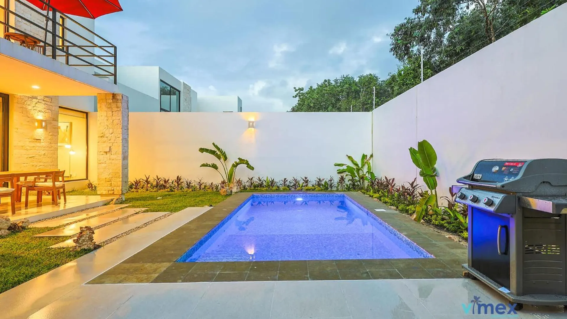 Dom wakacyjny Willa Modern Townhouse With Private Pool And Bbq Area Playa del Carmen Meksyk