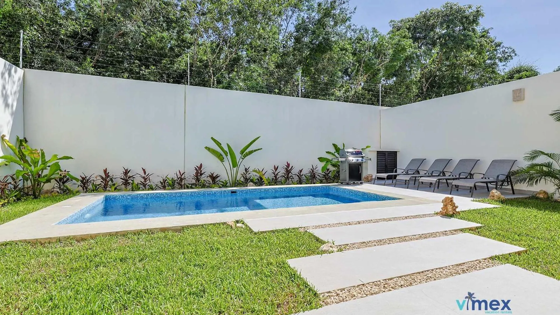 Willa Modern Townhouse With Private Pool And Bbq Area Playa del Carmen Dom wakacyjny