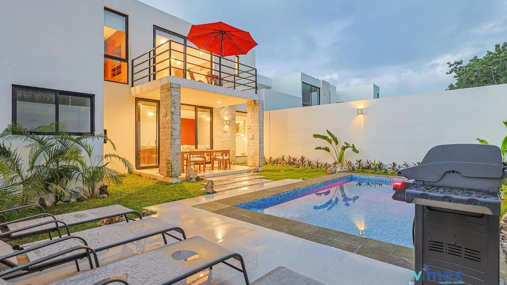 Dom wakacyjny Willa Modern Townhouse With Private Pool And Bbq Area Playa del Carmen